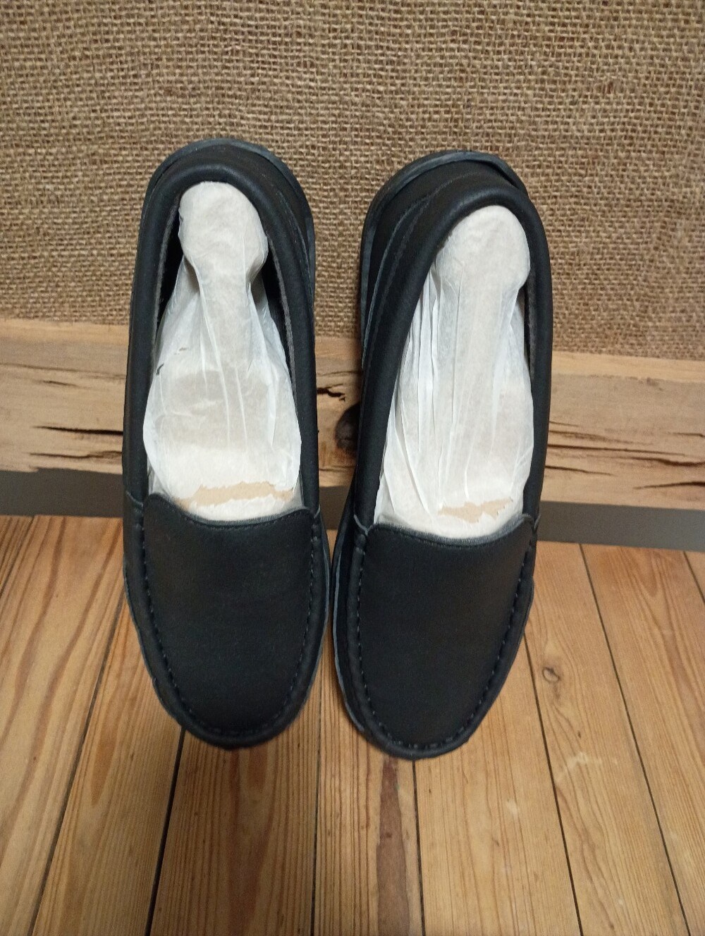 My Slippers Womens Black Moccasins Size 9 Shoes